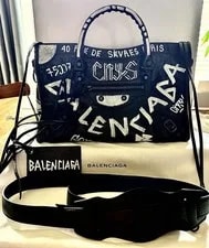 Balenciaga — Balenciaga Graffiti Classic City Limited Edition — Handbag — resale