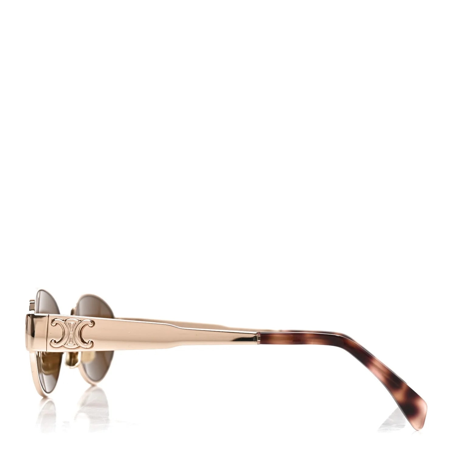 Metal Triomphe 01 Sunglasses CL40235U Rose Gold 3