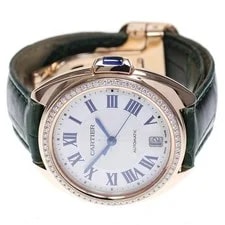 Cartier Clé de WJCL0013 35mm RG Silver Dial Automatic #C1460 2