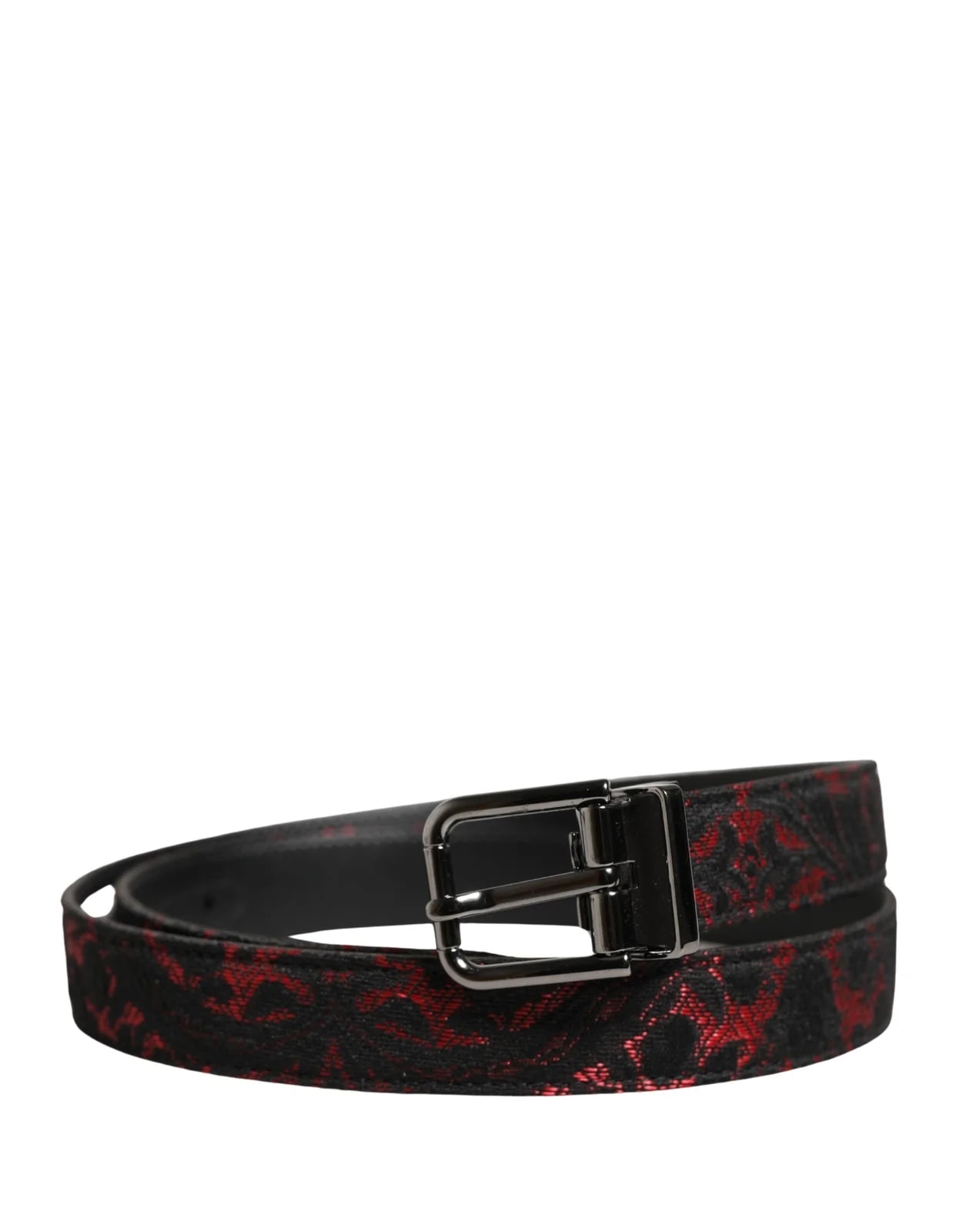 Dolce & Gabbana — Dolce & Gabbana Polyester Metal Buckle Belt — Accessory — resale