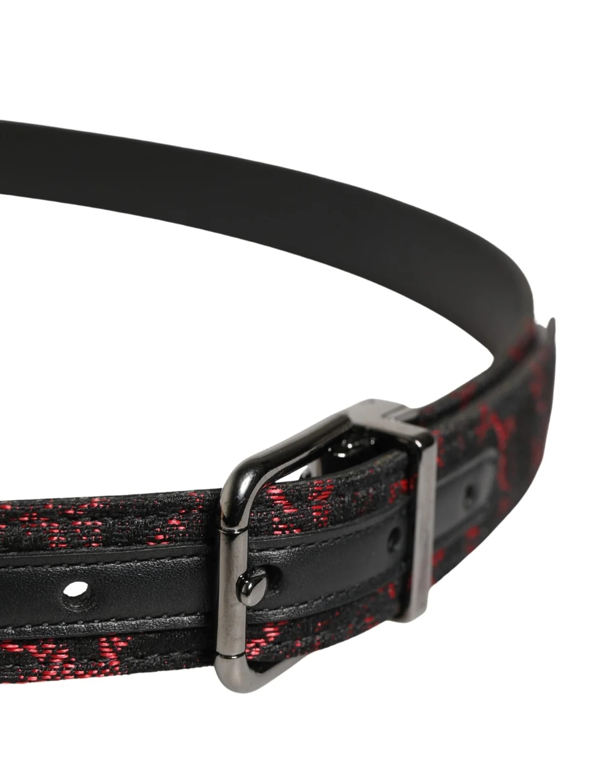 Dolce & Gabbana Polyester Metal Buckle Belt 3