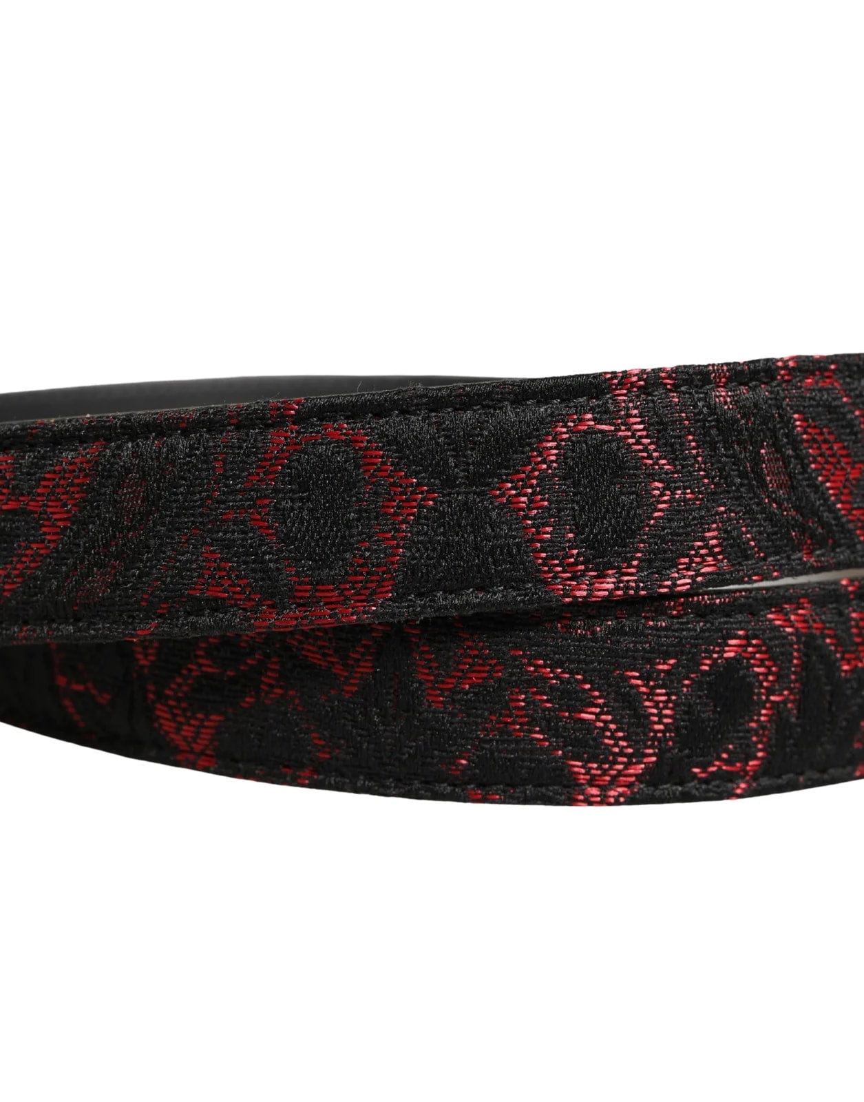 Dolce & Gabbana Polyester Metal Buckle Belt 4