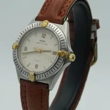 Breitling Callisto 80510 Steel/Gold 1 3/8in Nice State White BR581 4