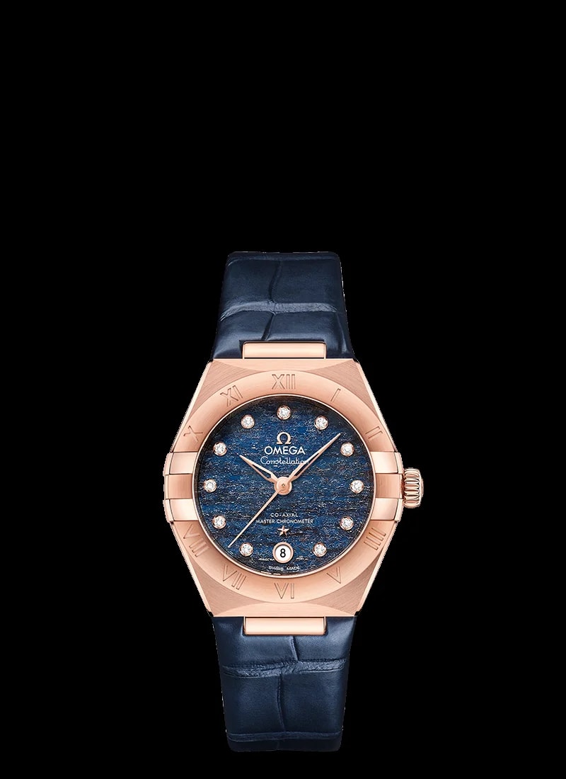 Worldofluxuryus — Omega Constellation Co-Axial Master Chronometer Sedna™ Gold & Diamonds Lady’s — Watch — resale