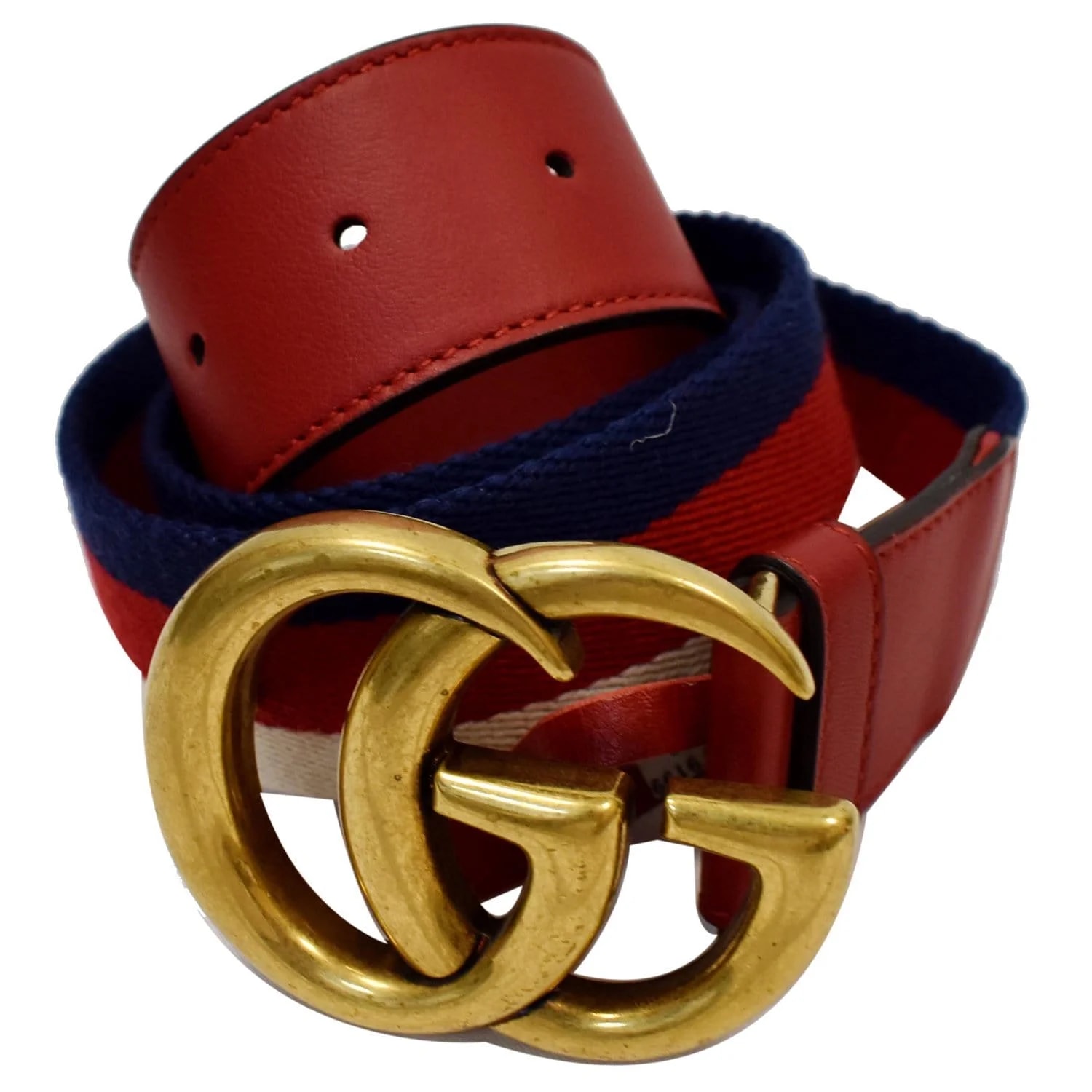 Gucci Web Double G Buckle Belt 409416 3