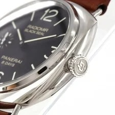 Authentic Panerai Radiomir Black Seal 8 Days Acciaio PAM00609 Stainless Stee... 3
