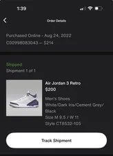 Jordan — Air Jordan 3 — Sneaker — resale