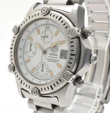 [NearMINT] TAG Heuer 2000 169.806/1 Automatic White Dial Date 41mm #69 2