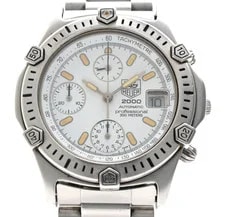 [NearMINT] TAG Heuer 2000 169.806/1 Automatic White Dial Date 41mm #69 4