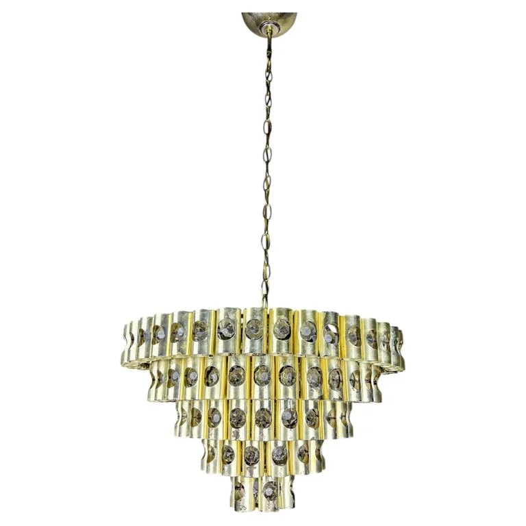 Gaetano Sciolari — Gaetano Sciolari 5-Tier , & , Italy, 1970s — lighting — resale