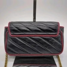 Gucci GG Marmont Chain Crossbody Authenitc 3