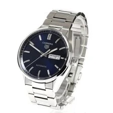 TAG Heuer Carrera Calibre 5 WBN2012.BA0640 41mm SS Navy #C7522 2