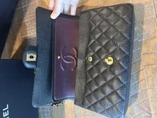 Authentic Chanel Medium Classic Double Flap 4