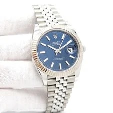 Rolex — Rolex 126334 Datejust 41 With Blue Stick Dial on Jubilee — Watch — resale