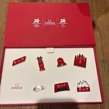 Non-Sale Item: Omega Olympic Pin Badge Set 2026 2