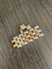 Omega de Ville 6-link 11mm K18YG SS Bracelet From Japan 2