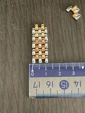 Omega de Ville 6-link 11mm K18YG SS Bracelet From Japan 3
