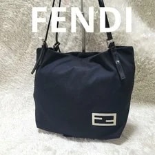 Fendi — Fendi Mamma Baguette Cotton 31cm — Handbag — resale