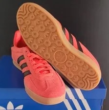 NEW Adidas Originals Gazelle Indoor "Lucid / Metallic Shoes US 12 4