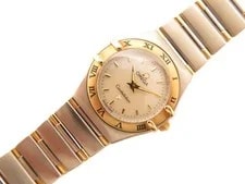 Omega Constellation Mini Half Bar 1362.70 Stainless Steel / Yellow Gold #DW1333 2