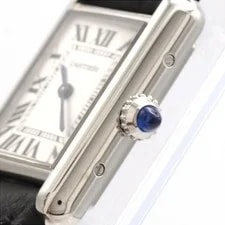 Authentic Cartier Tank Must SM WSTA0110 Stainless Steel Quartz #270-004-310-3062 3