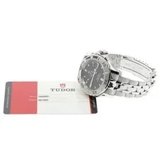 Tudor 89190P Prince Date Hydronaut Automatic Date Black Dial SS F/S 2