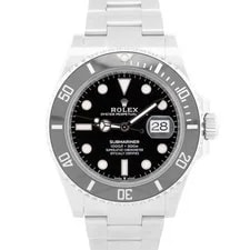 Rolex — 2024 Papers Rolex Submariner Date Black Ceramic Steel 41mm 126610 LN BOX — Watch — resale