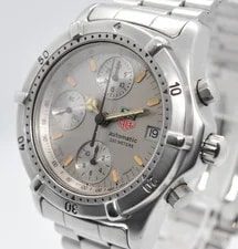 Tag Heuer 2000 Series 760.306 Automatic Stainless Chronograph 38mm Swiss Made 4