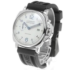 Panerai — Officine Panerai Luminor DUE 3 Days Acciaio PAM00906 41mm SS Silver #C3639 — Watch — resale