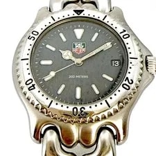 TAG Heuer S/el Cell Gunmetal Dial Diver 200m Water Resistant 2