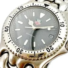 TAG Heuer S/el Cell Gunmetal Dial Diver 200m Water Resistant 4