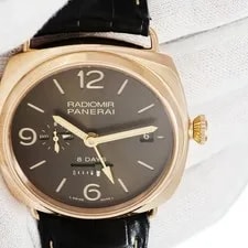 Panerai Radiomir 8 Days GMT Oro Rosso PAM00395 TO243965 4