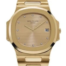 Patek Philippe Nautilus 4700/005 '' Yellow Gold Champagne Diamond Dial 4