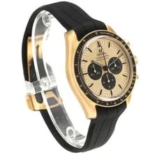 Omega Speedmaster Moonwatch Yellow Gold 310.62.42.50.99.001 Box Cards 4