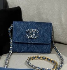 Authentic Chanel Square Flap Crossbody and 2