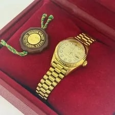 Rolex — Rolex Lady Datejust 69178 Gold 10P Diamond New Model Official — Watch — resale
