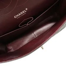Chanel , Large Matelassé, Double Flap, Chain, CaviarSk... GZl1iin1 4