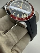 2024 Tudor Black Bay 58 GMT Red Black 39mm Rubber Strap 7939G1A0NRU B+P 3