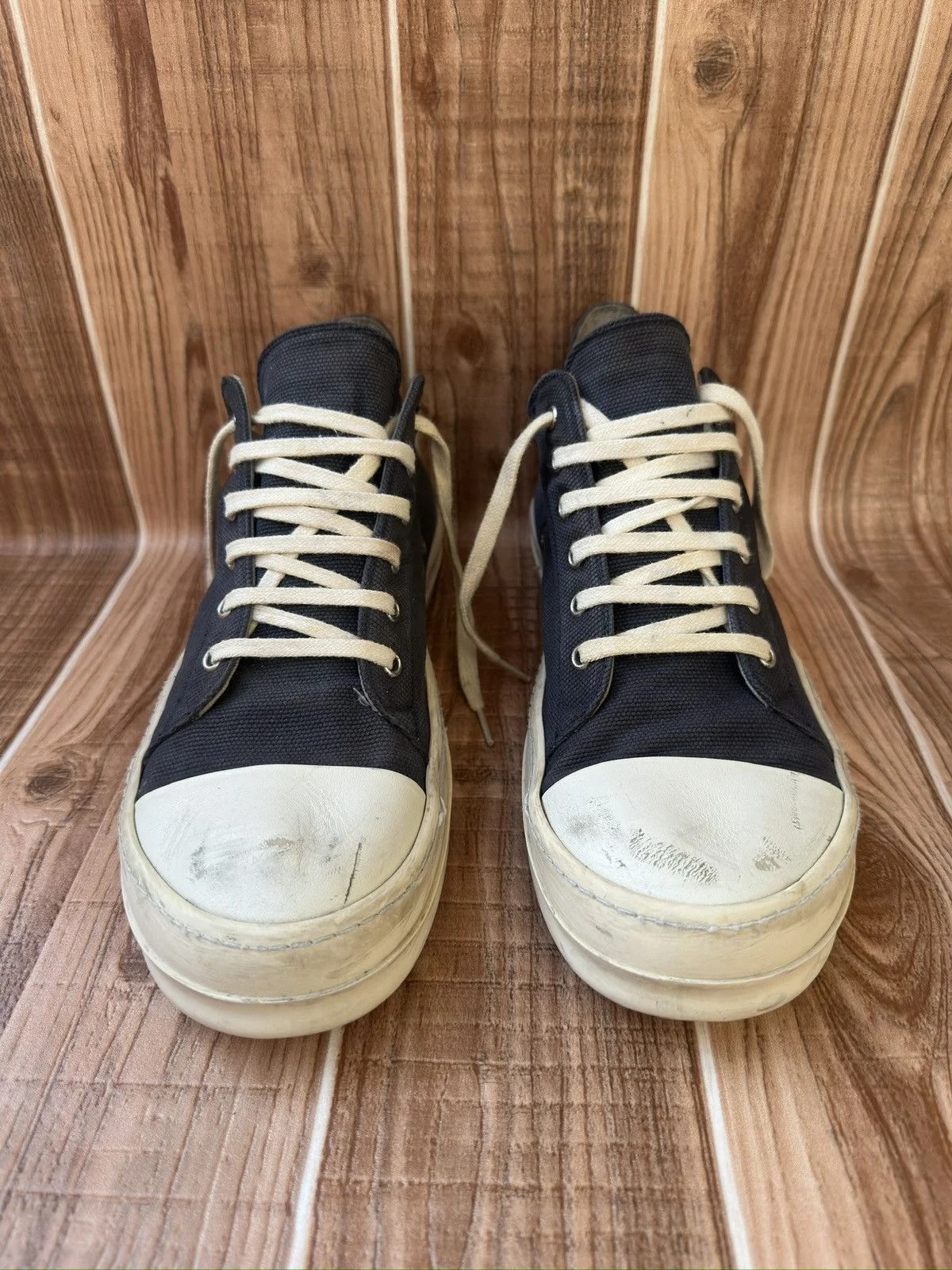 Drkshdw — Rick Owen Drkshdw Ramones — Sneaker — resale