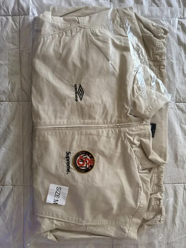 Supreme — Supreme Umbro Cotton Ripstop Track Jacket() — streetwear — resale