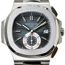 Patek Philippe — Patek Philippe - Nautilus Chronograph in Stainless Steel — Watch — resale