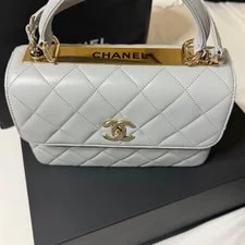 Chanel Top Handle Flap With Scarf 421836 4