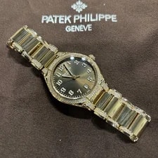 Patek Philippe — Patek Philippe Twenty 4 With Diamonds, 36mm Rose Gold, Chocolate Dial — Watch — resale