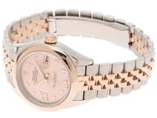 Rolex Datejust 28 279161G Stainless Steel / K18Pink Gold 28mm Pink Dial #DW082 3