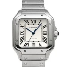 Cartier — Cartier Santos de LM WSSA0009 Silver 725940 — Watch — resale