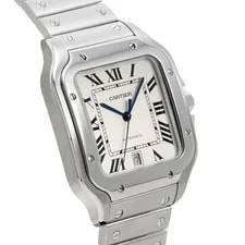 Cartier Santos de LM WSSA0009 Silver 725940 3
