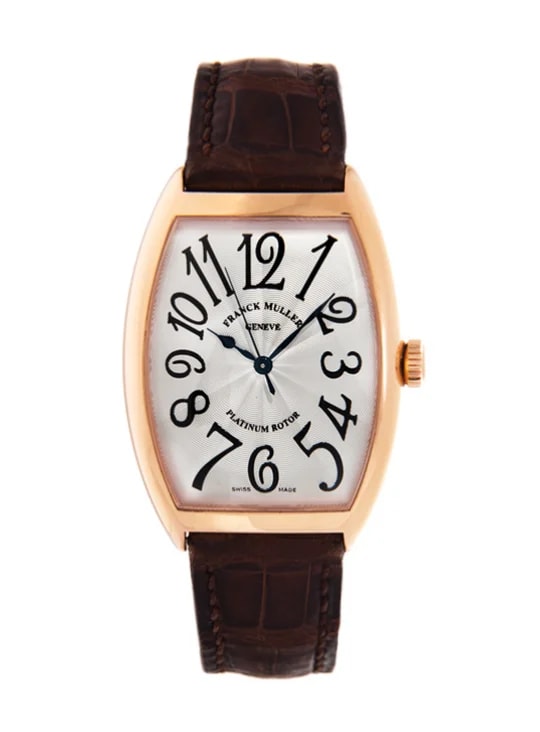 Worldofluxuryus — Franck Muller Cintrée Curvex Classic 18K Rose Gold `s — Watch — resale