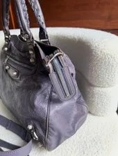 Authentic Balenciaga Velo Classic Studs Top Handle 4