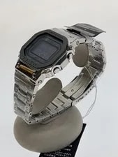 Casio Solar G Shock Digital BLK SLV From Japan 2