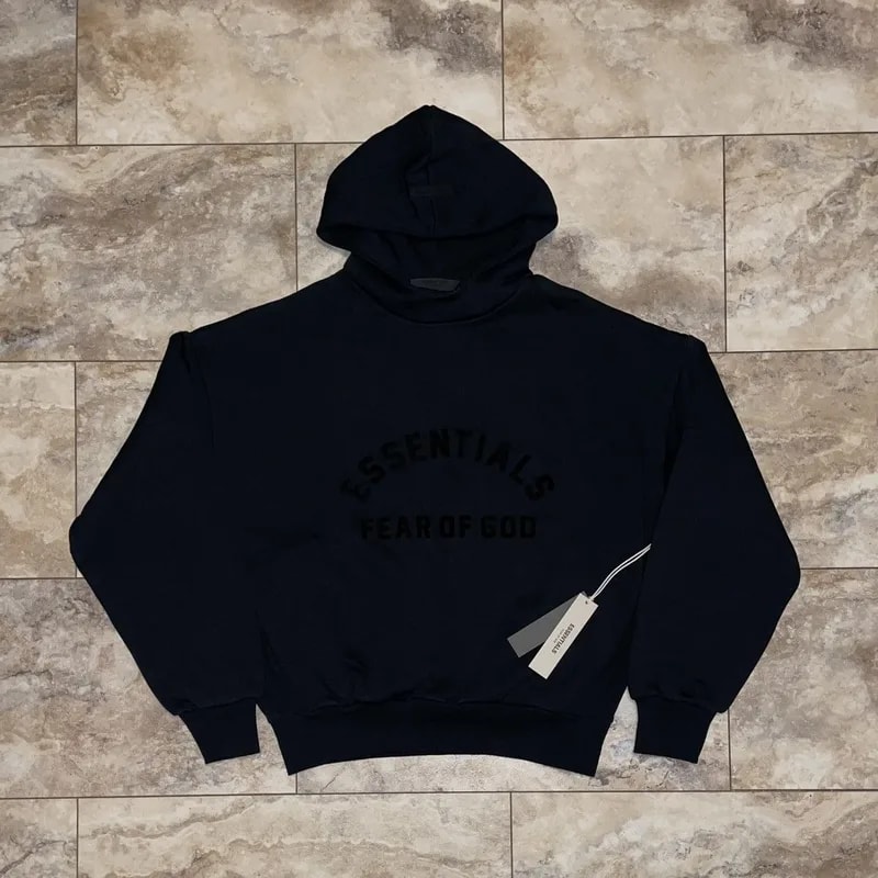 Fear of God — Fear of God Essentials Arch Logo Hoodie — streetwear — resale